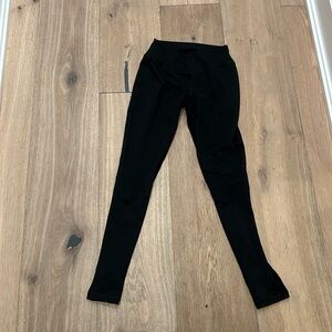 Five dancewear black with holes on back
